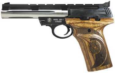 Smith & Wesson Talo 22A DLX 22 Long Rifle Pistol 5.5" Fluted Barrel Duotone Wood Grips Semi Automatic Pistol 151044